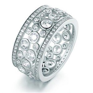 ✨ Double Layer Silver Hollow Fashion Rings for Women, PD397